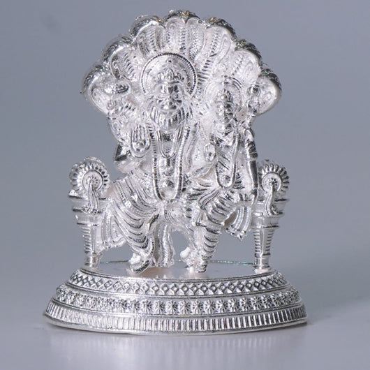 Pure Silver Lakshmi Narasimha Idol
