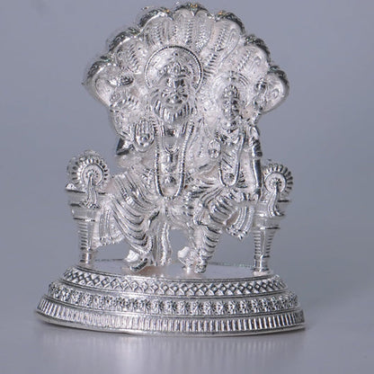 Pure Silver Lakshmi Narasimha Idol