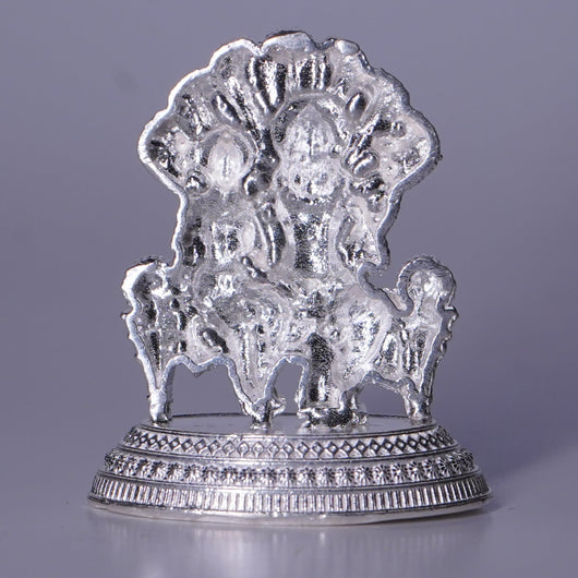 Pure Silver Lakshmi Narasimha Idol
