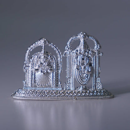 Pure Silver 9.25 Padmavati Balaji idol