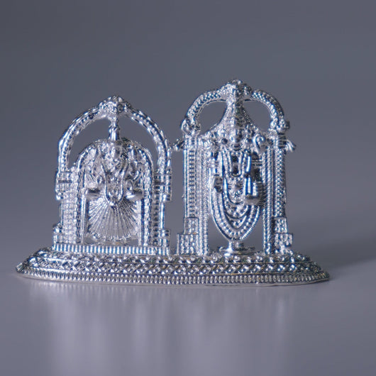 Pure Silver 9.25 Padmavati Balaji idol