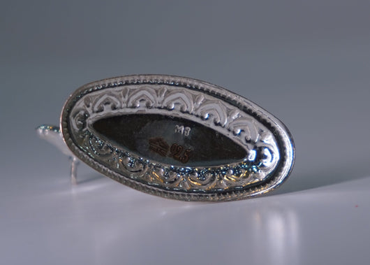 Pure Silver Cow and Calf Idol