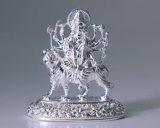 Pure Silver Durga Mata