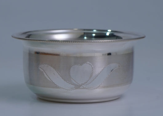 Pure Silver Prashadam Bowl