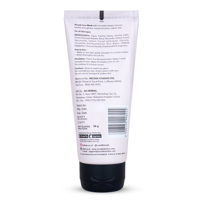 Recode-Rice-Water-Face-Wash