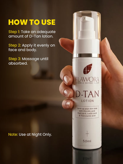Flawora D Tan Lotion