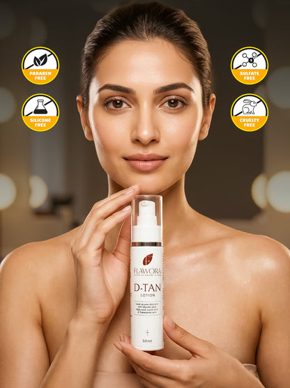 Flawora D Tan Lotion