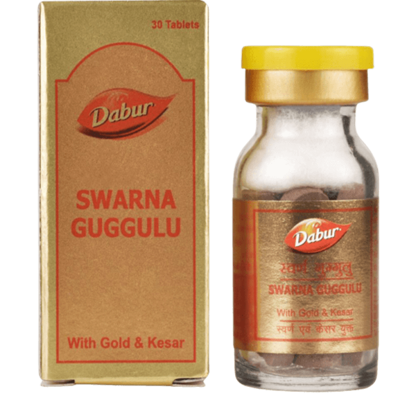 Dabur Swarna Guggulu Gold Tablets