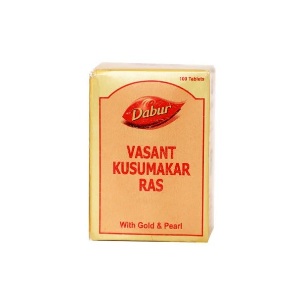 Dabur Vasant Kusumakar Ras (With Gold & Pearl) 