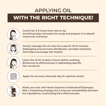 Havenessence Dandruff Repair Hair Oil