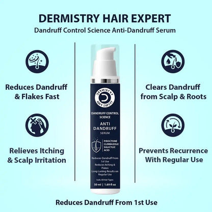 Dermistry Anti Dandruff Hair Serum treatment