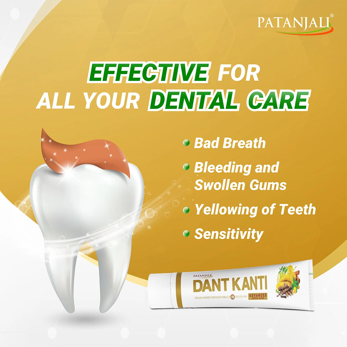 Patanjali Dant Kanti Dental Cream