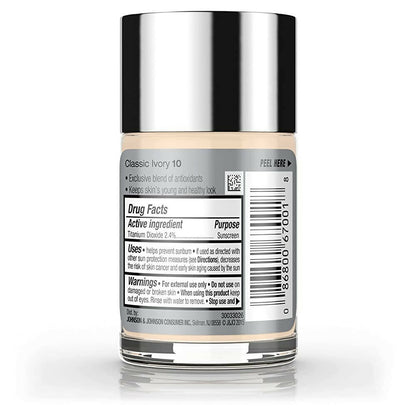 Neutrogena Healthy Skin Liquid Makeup Foundation Broad Spectrum SPF 20 Feverfew | Classic Ivory