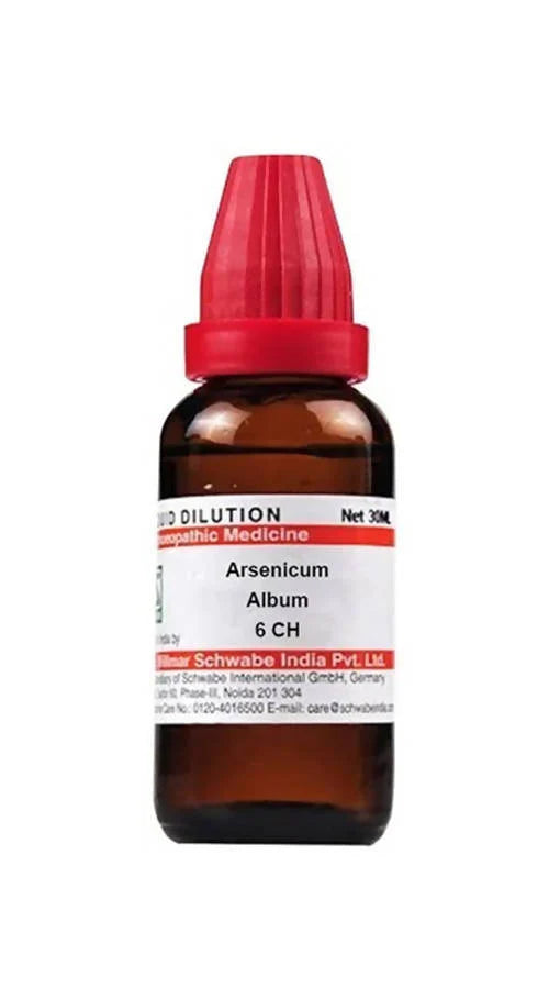 Dr Willmar Schwabe India Arsenicum Album Dilution 6 CH