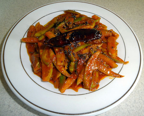 Mithos Tindoora Pickle (Donda Kaya Pickles) with garlic - PUSHMYCART