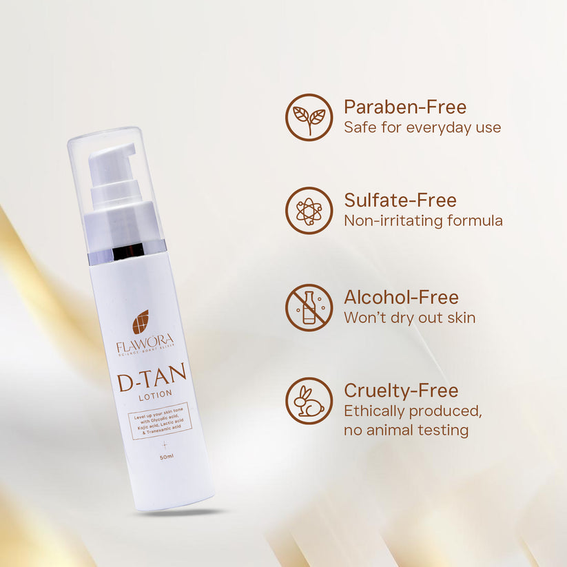 Flawora D Tan Lotion