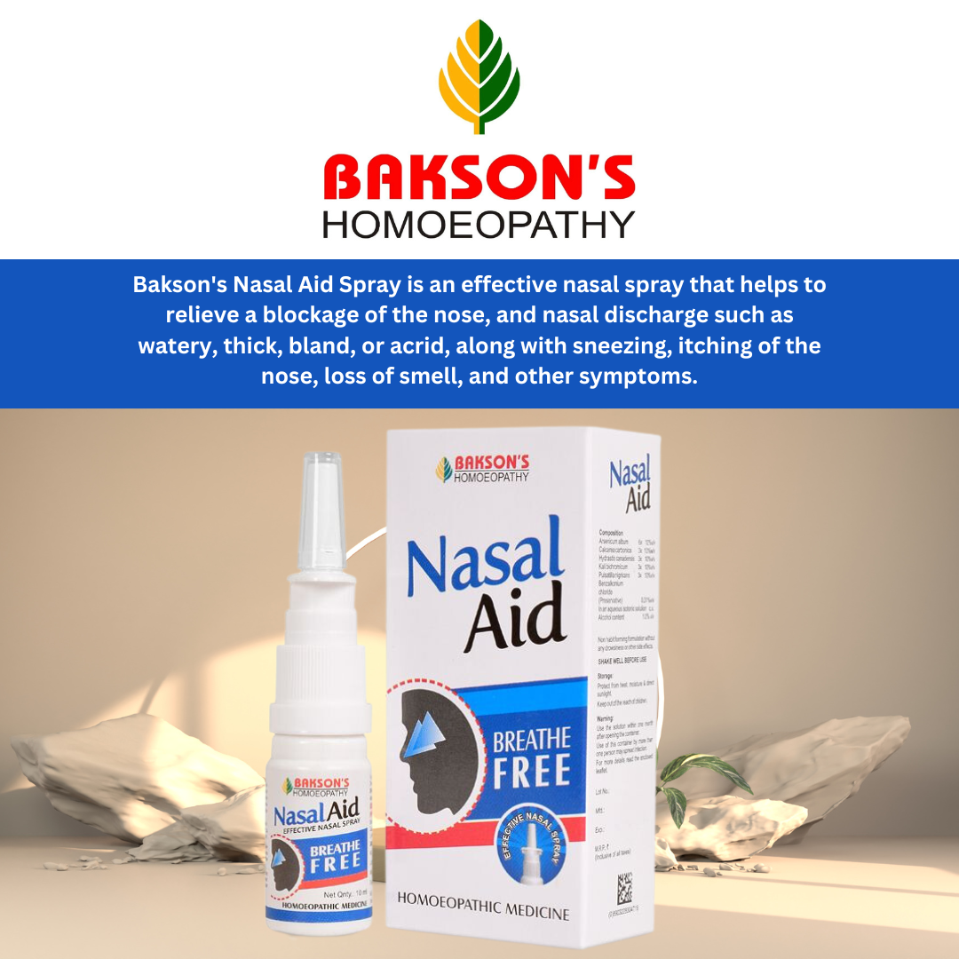 Bakson's Nasal Aid Spray - PUSHMYCART
