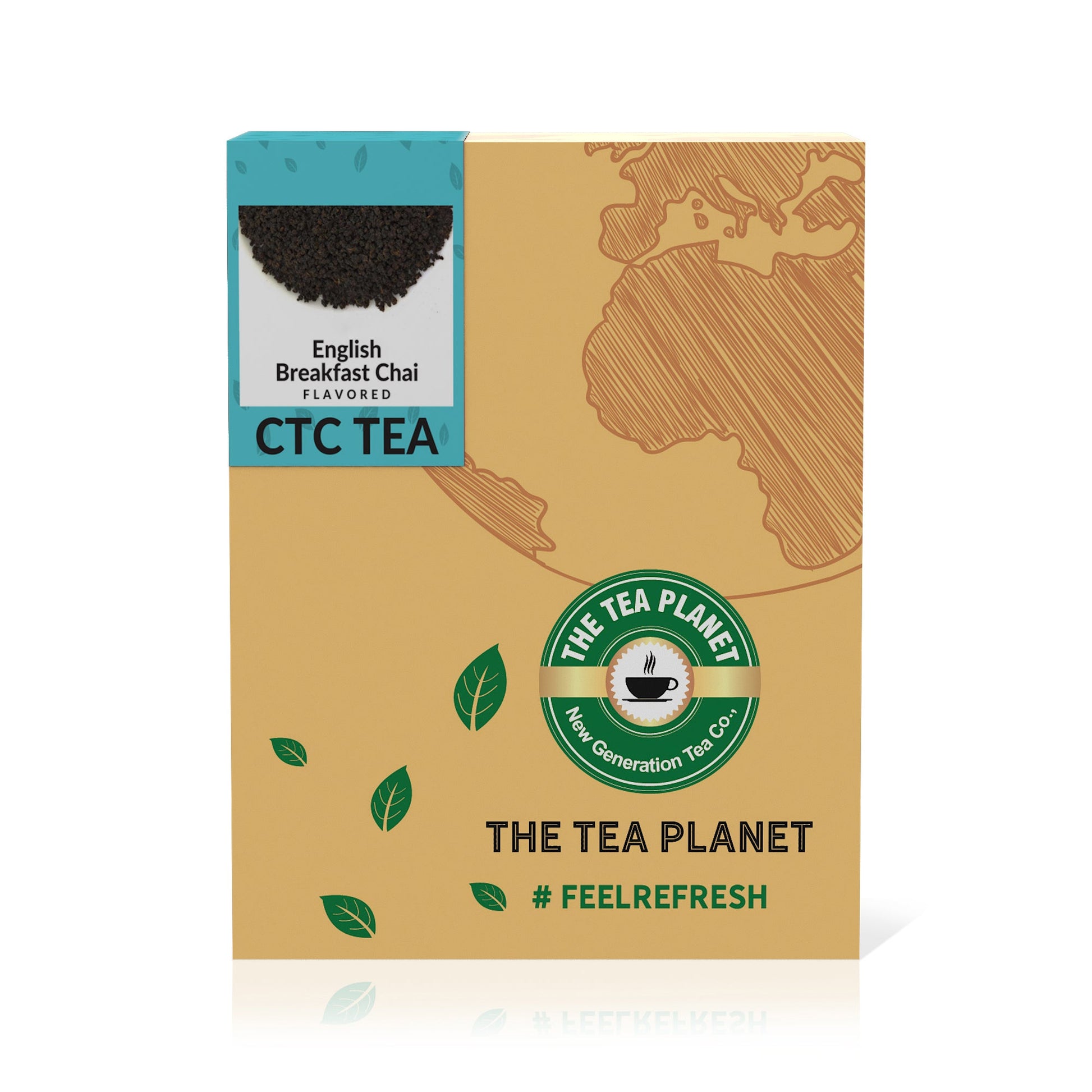 The Tea Planet English Breakfast Chai Flavored CTC Tea