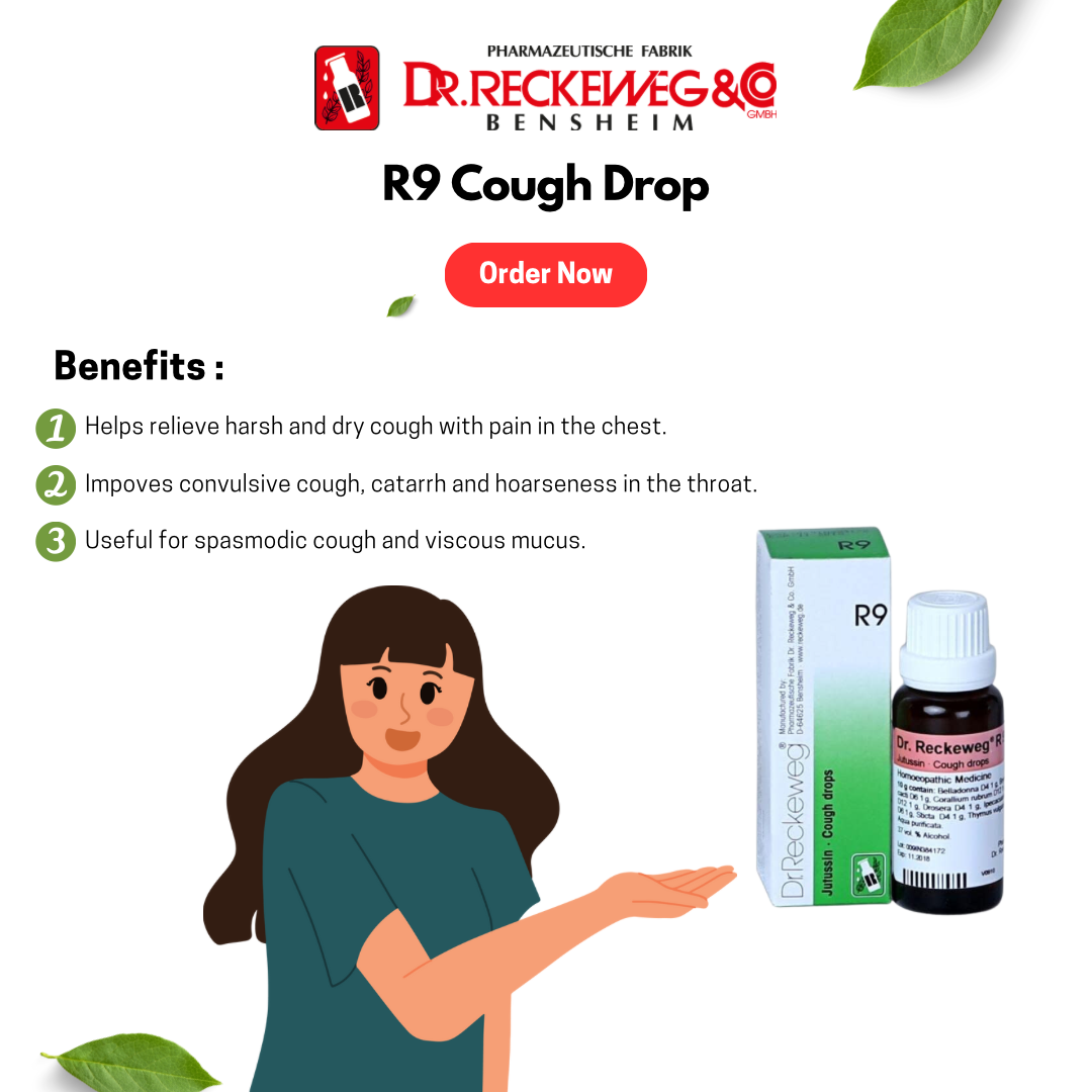 Dr. Reckeweg R9 Cough Drop - PUSHMYCART