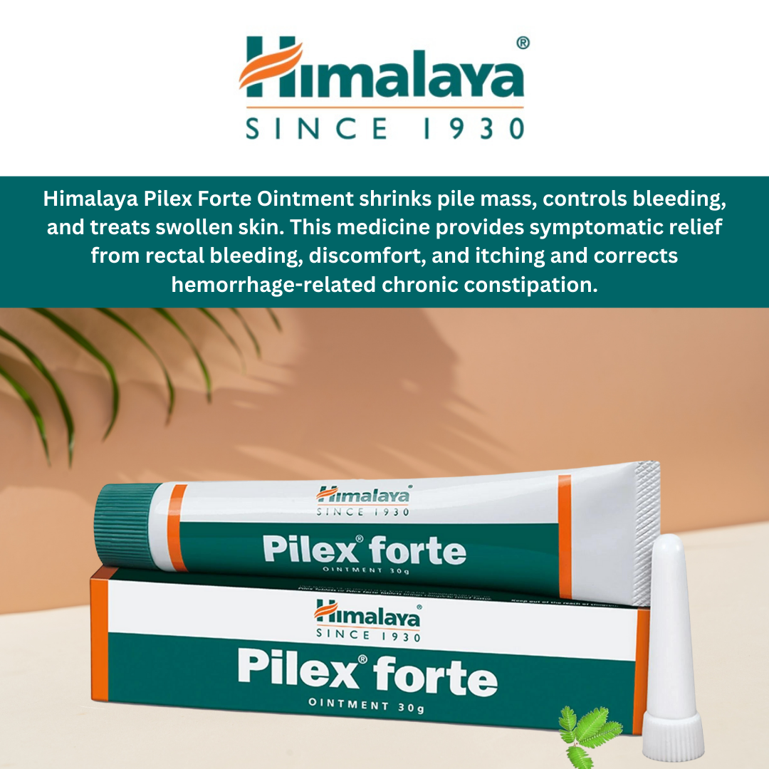 Himalaya Pilex Forte Ointment - PUSHMYCART