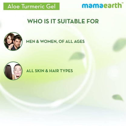 Mamaearth Aloe Turmeric Gel For Skin and Hair