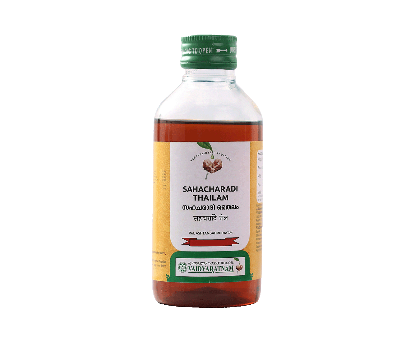 Vaidyaratnam Sahacharadi Oil