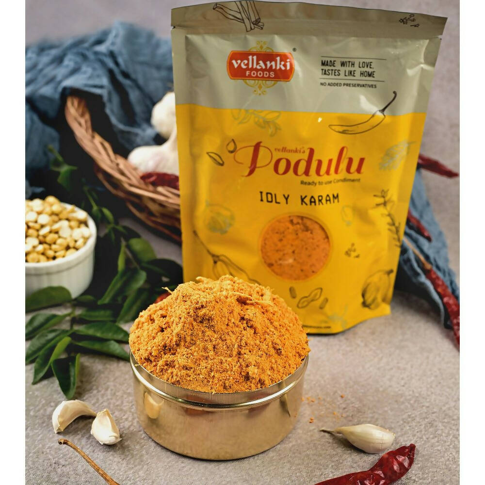 Vellanki Foods Idli Karam Without Garlic