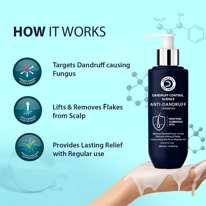 Dermistry Anti-Dandruff Shampoo | Piroctone Olamine