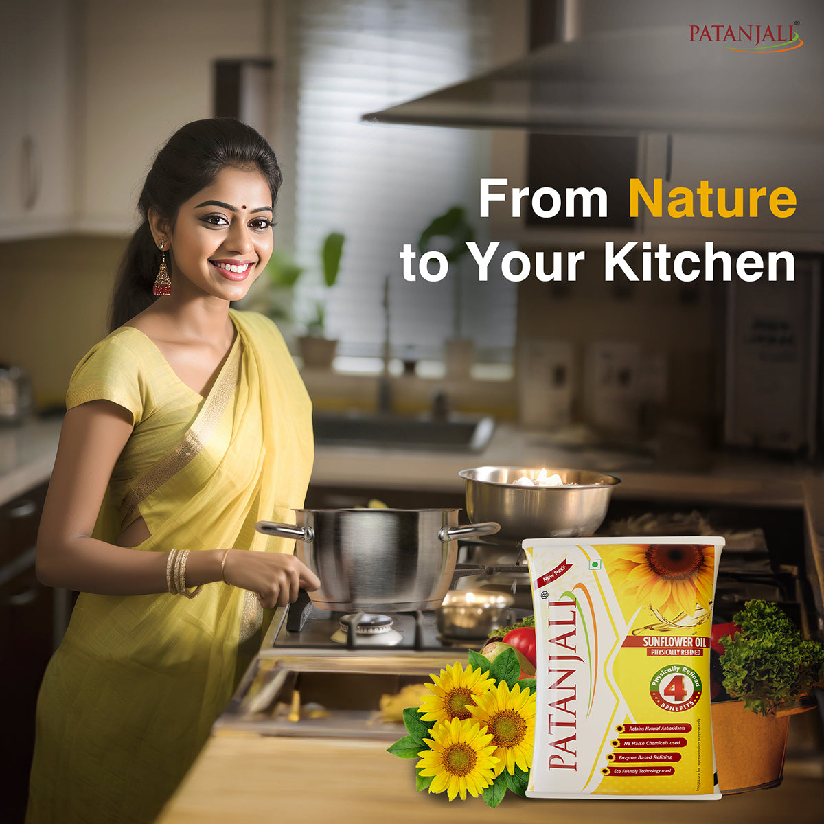 Patanjali Sunflower Oil