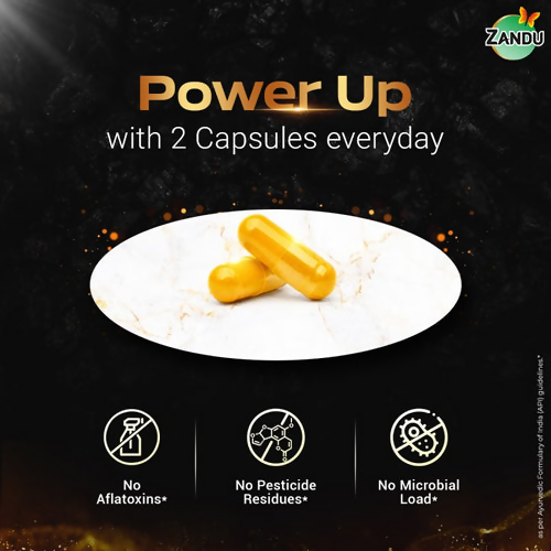 Zandu Shilajit Gold Plus Capsules