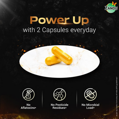 Zandu Shilajit Gold Plus Capsules