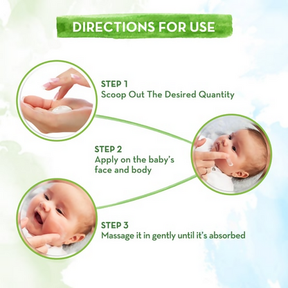 Mamaearth Baby Rich Moisturizing Cream With Almond Oil and Shea Butter