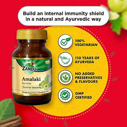 Zandu Amalaki Pure Herbs Capsules