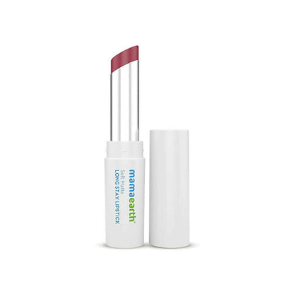 Mamaearth Soft Matte Long Stay Lipstick | Grape Wine