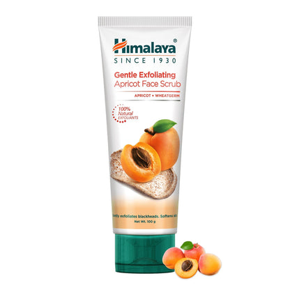 Himalaya Herbals Gentle Exfoliating Apricot Scrub - PUSHMYCART
