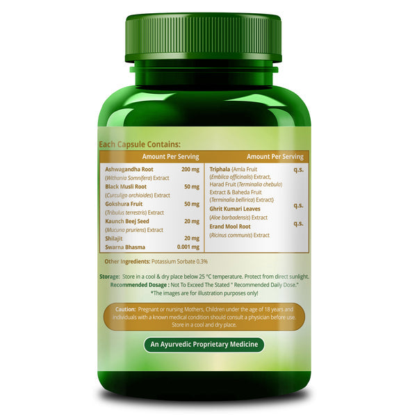 Himalayan Organics Ashwagandha Gold+ Capsules
