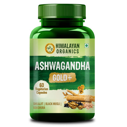 Himalayan Organics Ashwagandha Gold+ Capsules