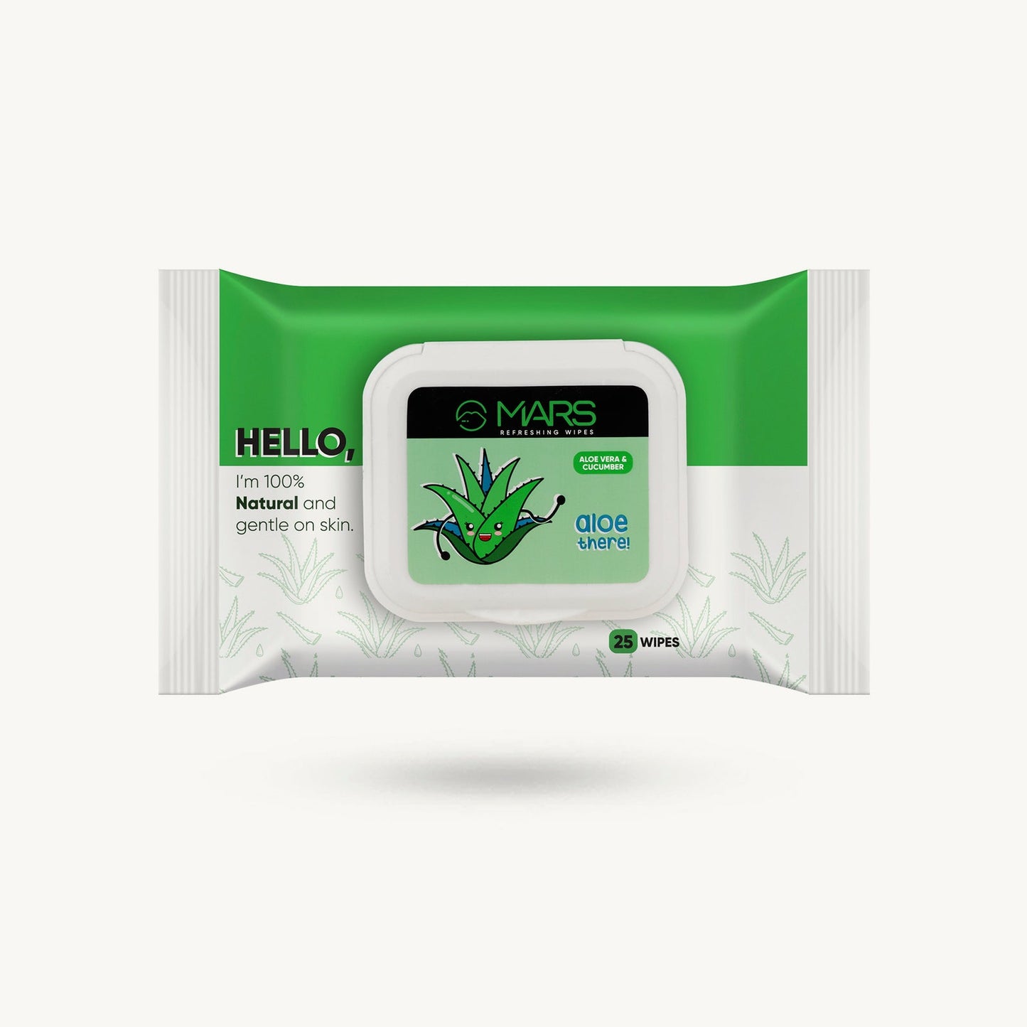 Mars Natural Wet Wipes