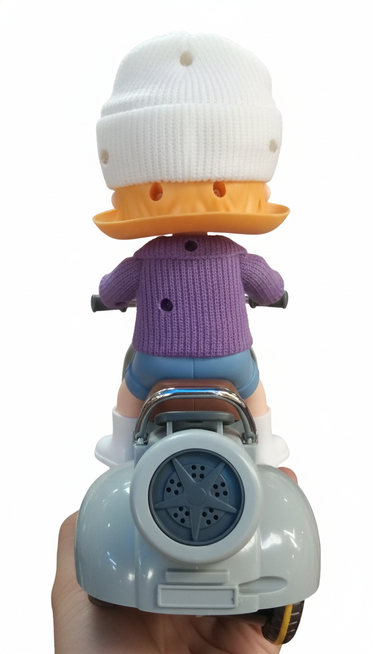 Dancing Doll on Scooter with Light & Sound
