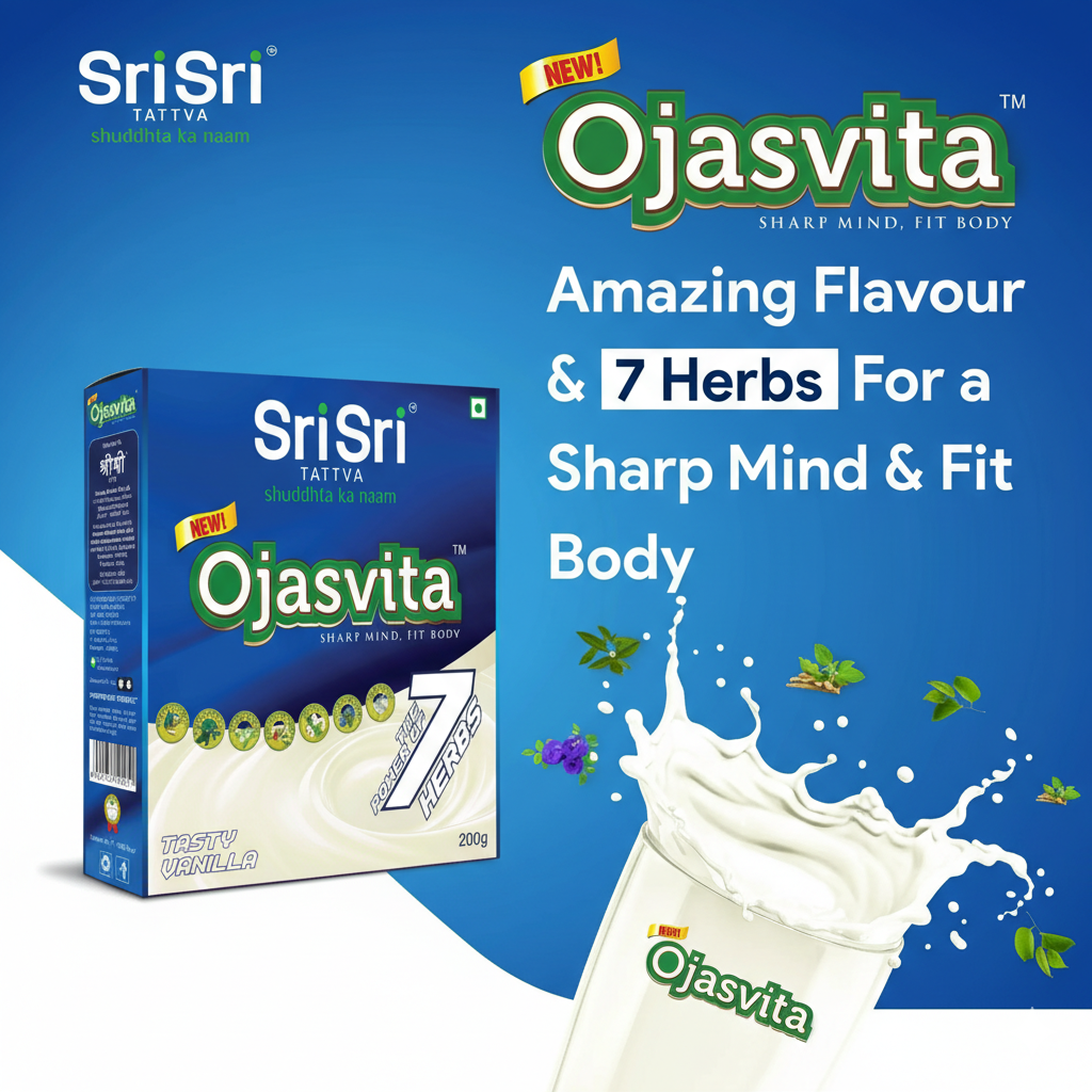 Sri Sri Tattva Vanilla Ojasvita - Sharp Mind & Fit Body