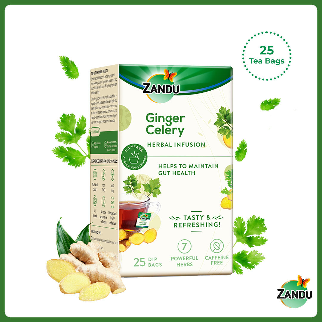 Zandu Ginger Celery Herbal Infusion