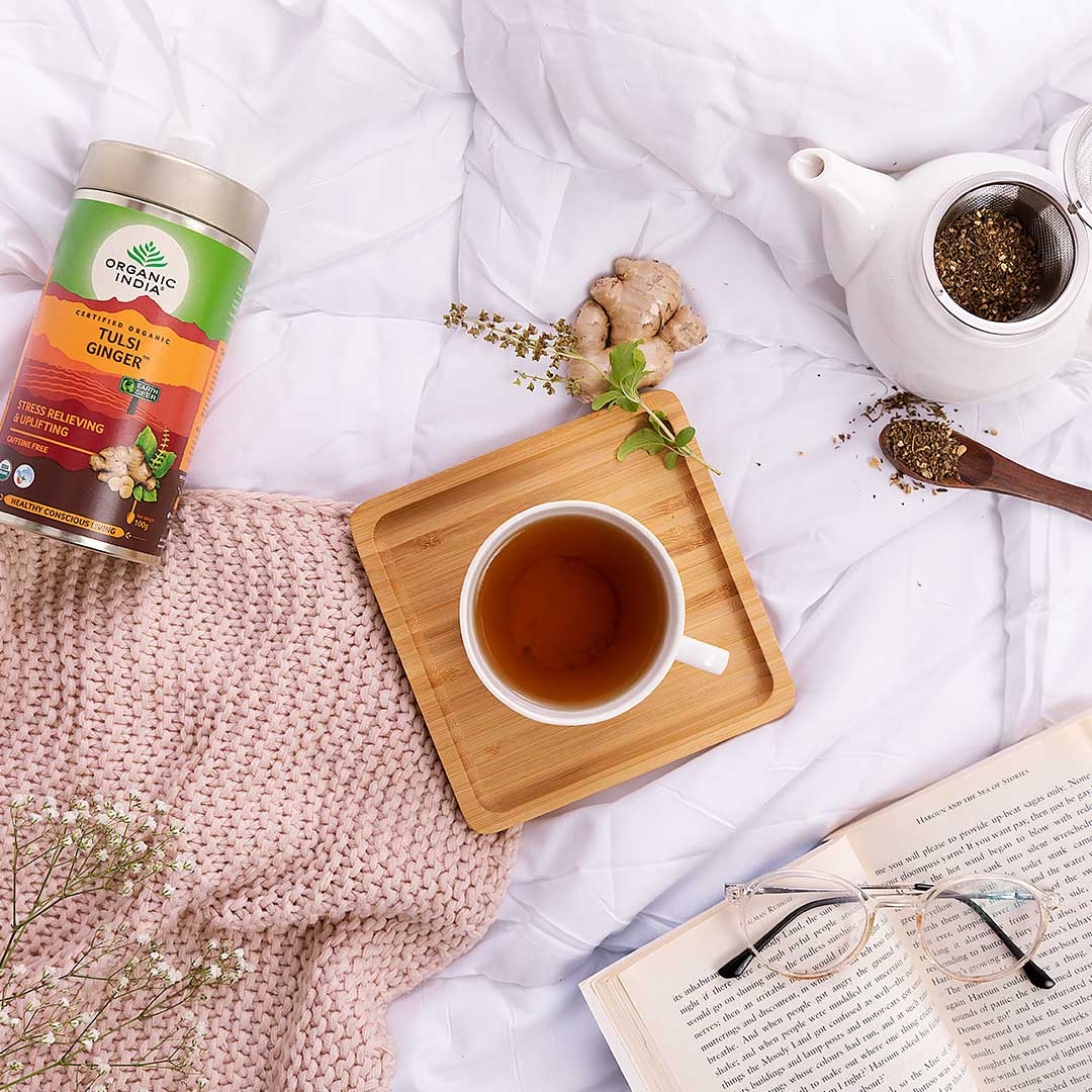 Organic India Tulsi Ginger Tea