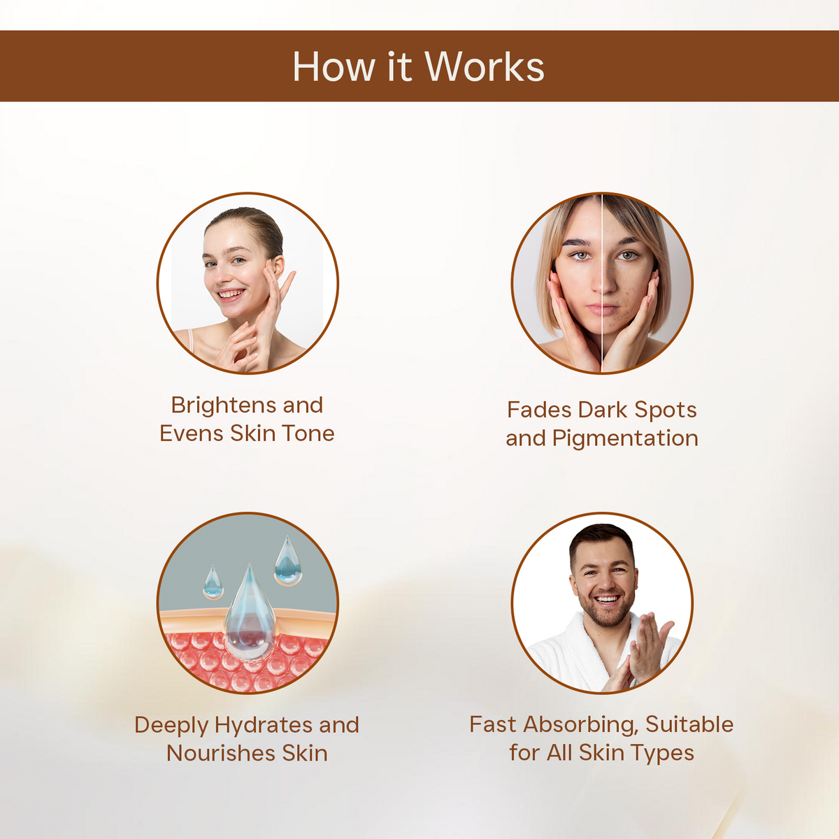 Flawora 24K Skin Brightening Gold Serum