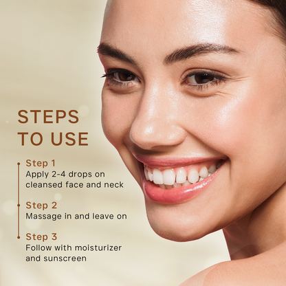 Flawora 24K Skin Brightening Gold Serum