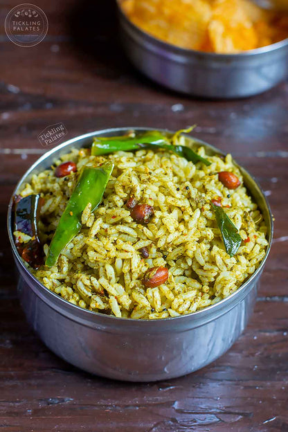 Telangana snacks Gongura Pulihora