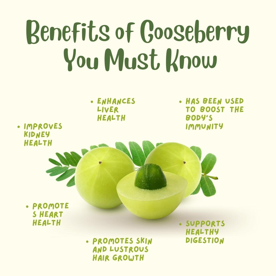 Benefits of Gooseberry (Amla)