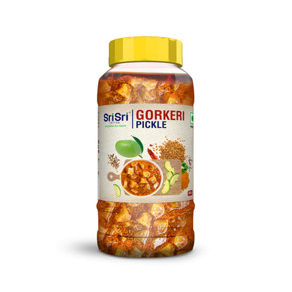 Sri Sri Tattva Gorkeri Pickle 500g - PUSHMYCART