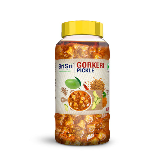 Sri Sri Tattva Gorkeri Pickle 500g - PUSHMYCART