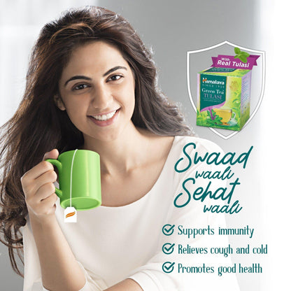 Himalaya Green Tea Tulasi - PUSHMYCART