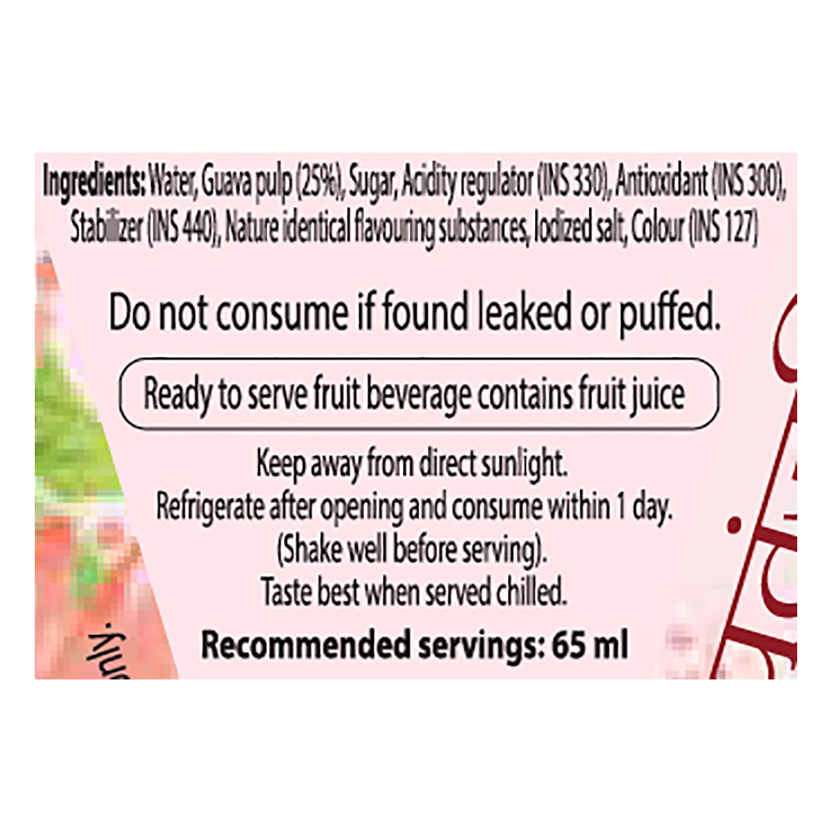 Patanjali Guava Beverage